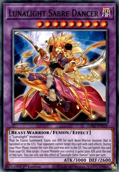 Lunalight Sabre Dancer (Common) [LDS2-EN129-C]