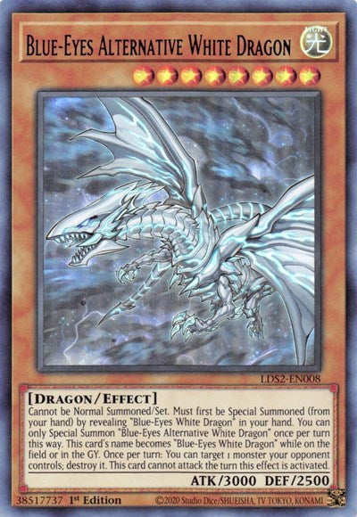 Blue-Eyes Alternative White Dragon (Ultra Rare) (Purple) [LDS2-EN008-UR-P]