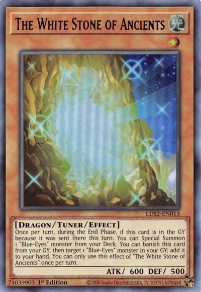 The White Stone of Ancients (Ultra Rare) (Purple) [LDS2-EN013-UR-P]