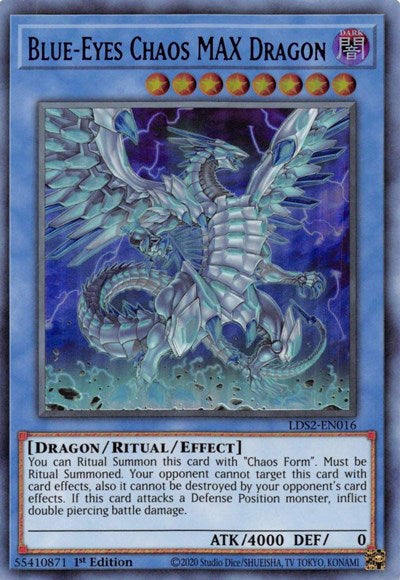 Blue-Eyes Chaos MAX Dragon (Ultra Rare) (Purple) [LDS2-EN016-UR-P]