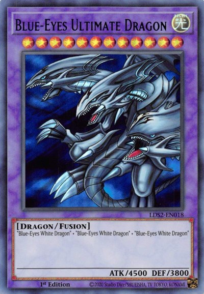 Blue-Eyes Ultimate Dragon (Ultra Rare) (Purple) [LDS2-EN018-UR-P]