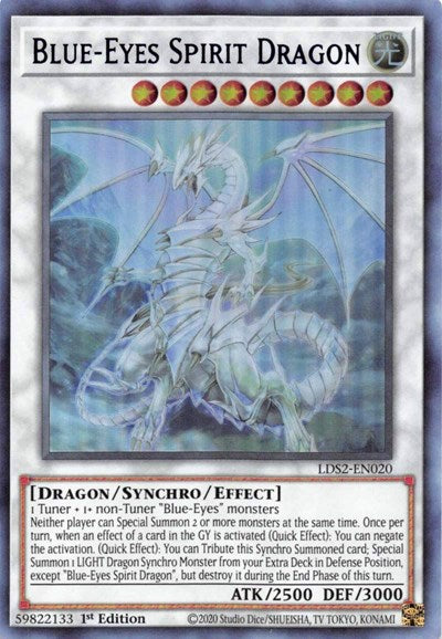 Blue-Eyes Spirit Dragon (Ultra Rare) (Purple) [LDS2-EN020-UR-P]