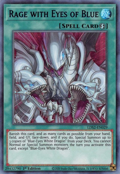 Rage with Eyes of Blue (Ultra Rare) (Blue) [LDS2-EN029-UR-B]