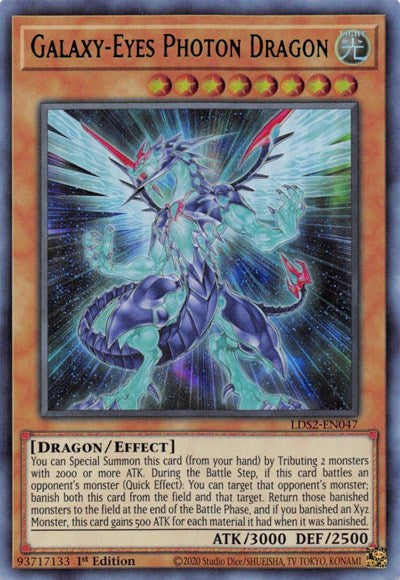 Galaxy-Eyes Photon Dragon (Ultra Rare) (Green) [LDS2-EN047-UR-G]