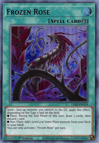 Frozen Rose (Ultra Rare) (Purple) [LDS2-EN119-UR-P]