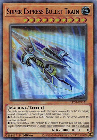 Super Express Bullet Train (Ultra Rare) (Purple) [LDS2-EN121-UR-P]