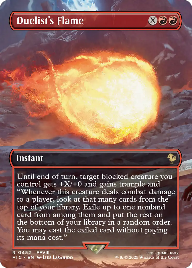 Duelist's Flame - Borderless - Full Art [FIC-452]