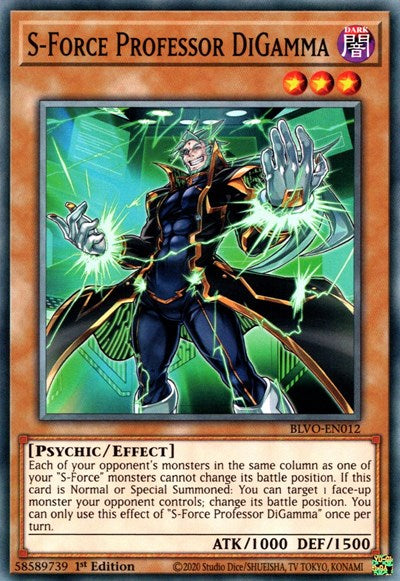 S-Force Professor DiGamma (Common) [BLVO-EN012-C]