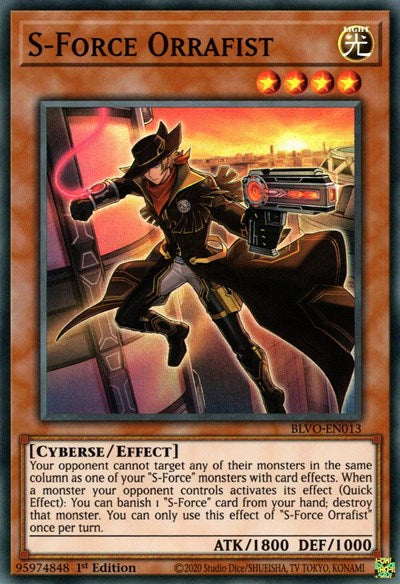 S-Force Orrafist (Super Rare) [BLVO-EN013-SuR]