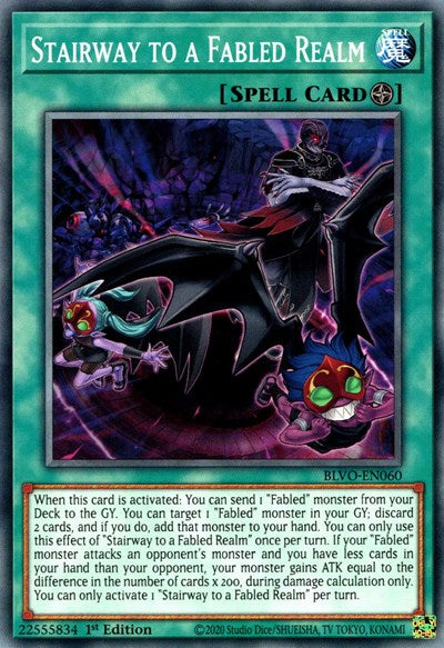 Stairway to a Fabled Realm (Common) [BLVO-EN060-C]