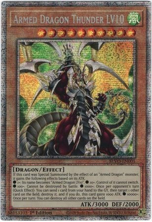 Armed Dragon Thunder LV10 (Starlight Rare) [BLVO-EN001-StR]