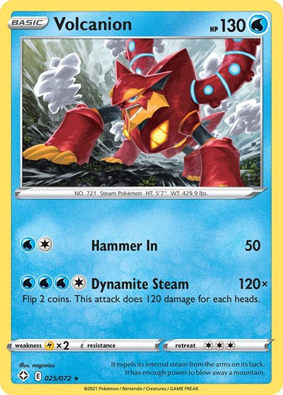 Volcanion - 025/072 (Rare) [SHF-025-R]