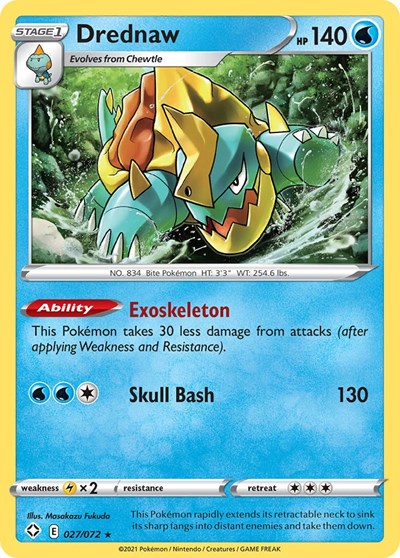 Drednaw - 027/072 (Rare) [SHF-027-R]