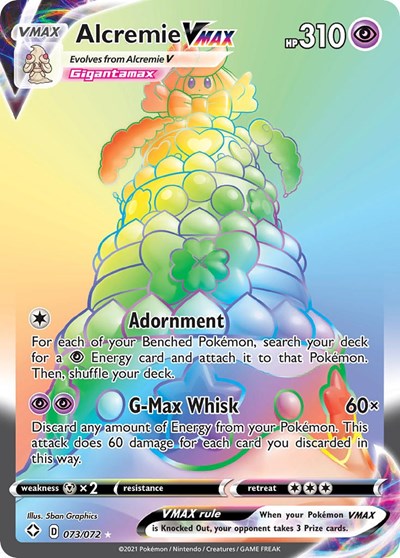 Alcremie VMAX - 073/072 (Secret Rare) [SHF-073-SR]