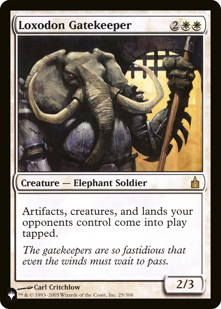 Loxodon Gatekeeper [PLST-RAV-25]