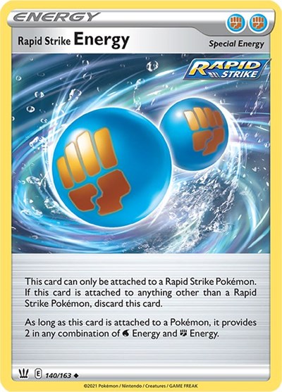 Rapid Strike Energy - 140/163 (Uncommon) [BST-140-U]