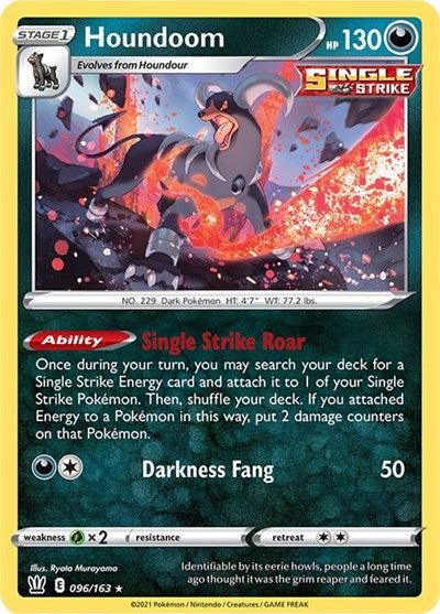 Houndoom - 096/163 (Holo Rare) [BST-096-HR]