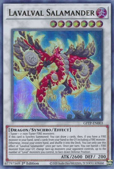 Lavalval Salamander (Ultra Rare) [GFTP-EN003-UR]