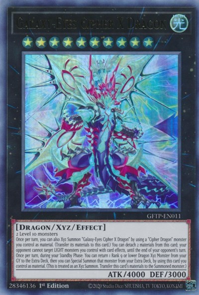 Galaxy-Eyes Cipher X Dragon (Ultra Rare) [GFTP-EN011-UR]