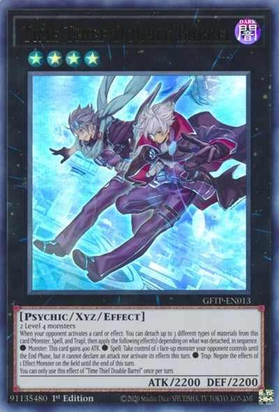 Time Thief Double Barrel (Ultra Rare) [GFTP-EN013-UR]