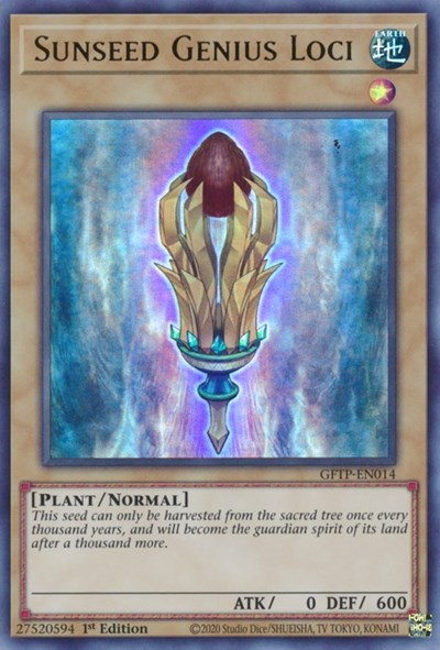 Sunseed Genius Loci (Ultra Rare) [GFTP-EN014-UR]