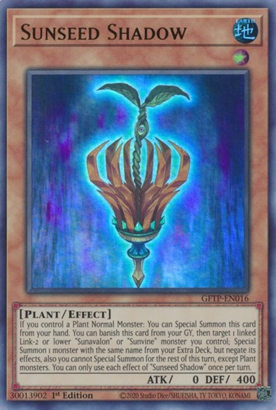 Sunseed Shadow (Ultra Rare) [GFTP-EN016-UR]