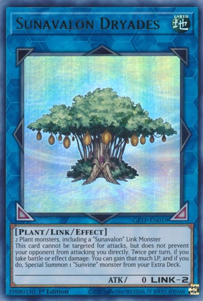 Sunavalon Dryades (Ultra Rare) [GFTP-EN019-UR]