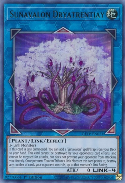Sunavalon Dryatrentiay (Ultra Rare) [GFTP-EN021-UR]