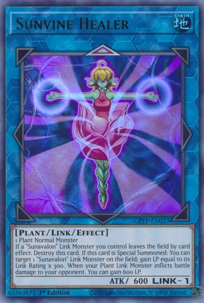 Sunvine Healer (Ultra Rare) [GFTP-EN023-UR]