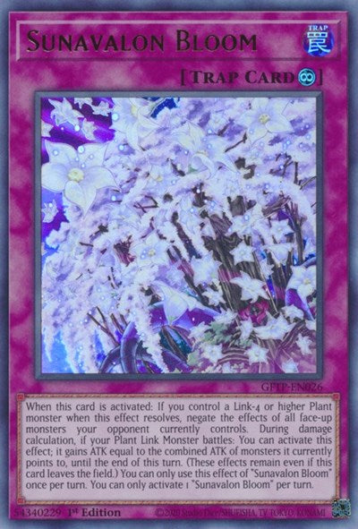 Sunavalon Bloom (Ultra Rare) [GFTP-EN026-UR]