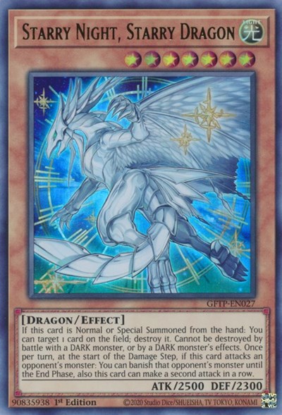 Starry Night, Starry Dragon (Ultra Rare) [GFTP-EN027-UR]
