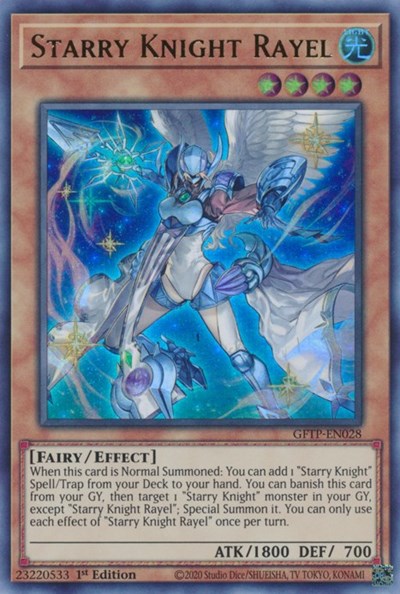 Starry Knight Rayel (Ultra Rare) [GFTP-EN028-UR]
