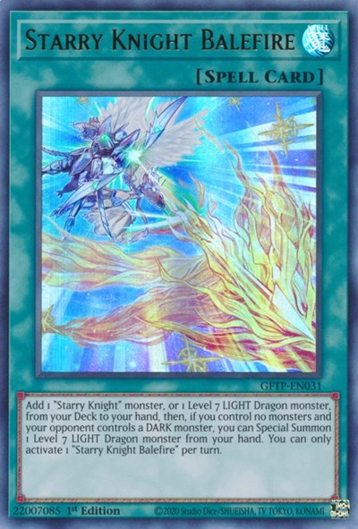 Starry Knight Balefire (Ultra Rare) [GFTP-EN031-UR]