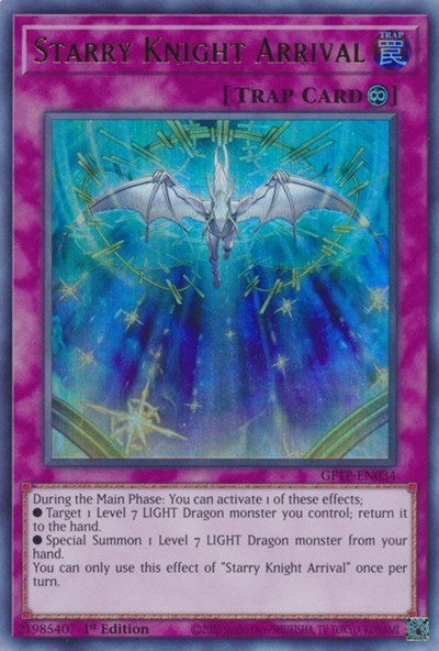 Starry Knight Arrival (Ultra Rare) [GFTP-EN034-UR]