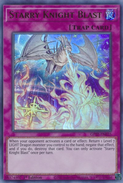 Starry Knight Blast (Ultra Rare) [GFTP-EN035-UR]
