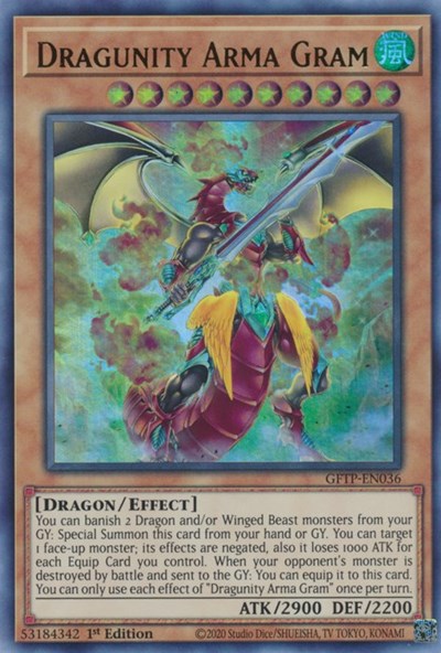 Dragunity Arma Gram (Ultra Rare) [GFTP-EN036-UR]