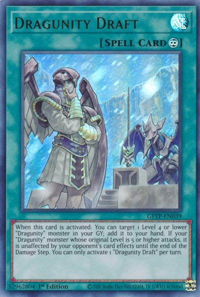 Dragunity Draft (Ultra Rare) [GFTP-EN039-UR]