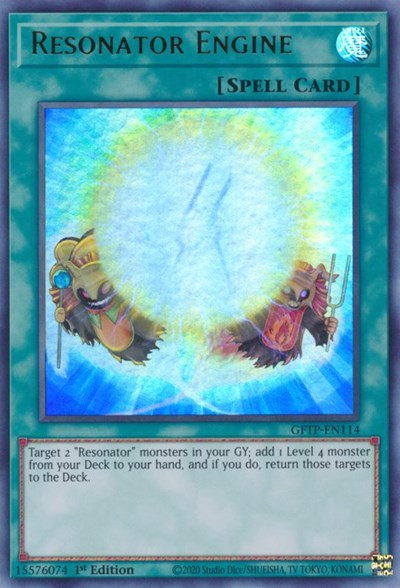 Resonator Engine (Ultra Rare) [GFTP-EN114-UR]