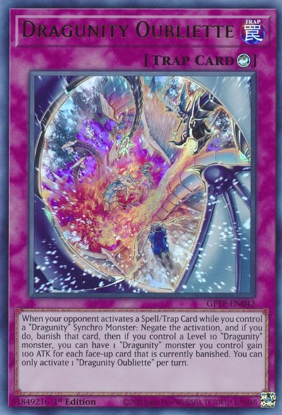Dragunity Oubliette (Ultra Rare) [GFTP-EN042-UR]