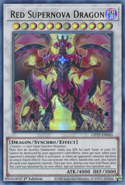 Red Supernova Dragon (Ultra Rare) [GFTP-EN045-UR]