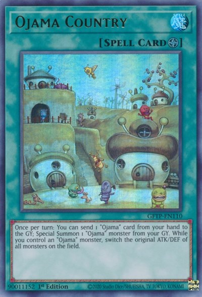 Ojama Country (Ultra Rare) [GFTP-EN110-UR]