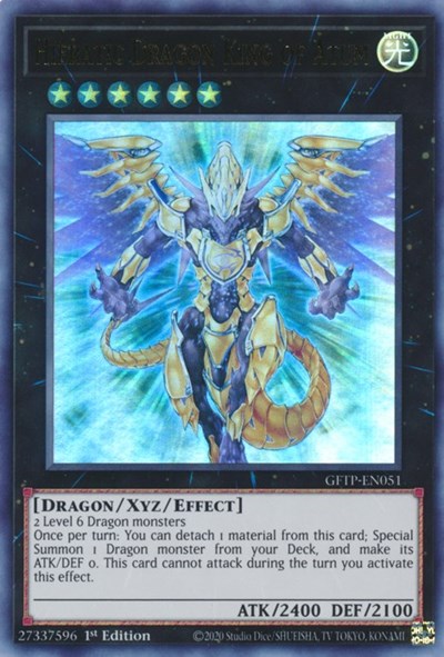 Hieratic Dragon King of Atum (Ultra Rare) [GFTP-EN051-UR]