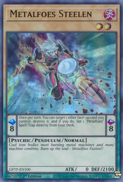 Metalfoes Steelen (Ultra Rare) [GFTP-EN100-UR]