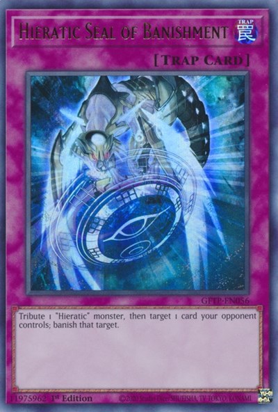 Hieratic Seal of Banishment (Ultra Rare) [GFTP-EN056-UR]