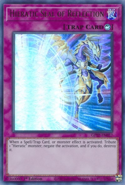 Hieratic Seal of Reflection (Ultra Rare) [GFTP-EN057-UR]