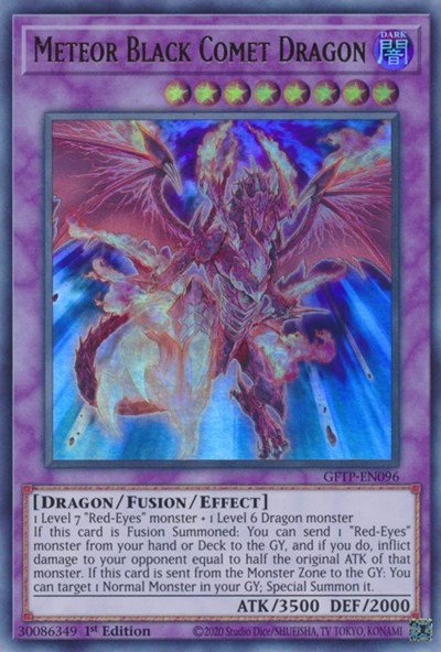 Meteor Black Comet Dragon (Ultra Rare) [GFTP-EN096-UR]