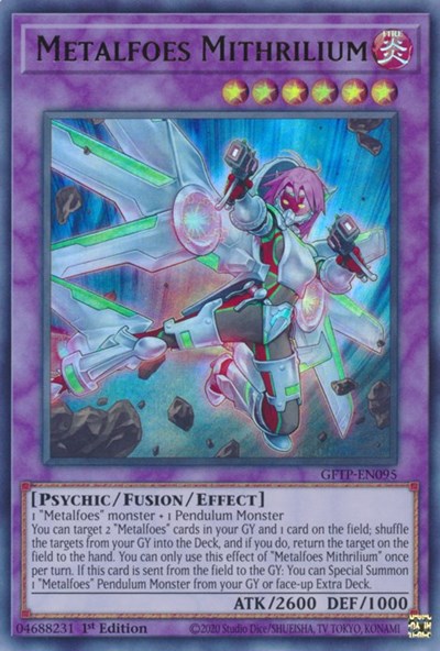 Metalfoes Mithrilium (Ultra Rare) [GFTP-EN095-UR]