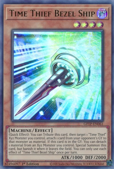 Time Thief Bezel Ship (Ultra Rare) [GFTP-EN061-UR]