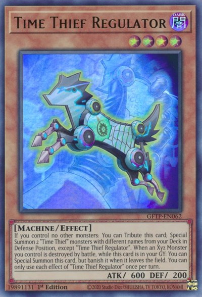 Time Thief Regulator (Ultra Rare) [GFTP-EN062-UR]