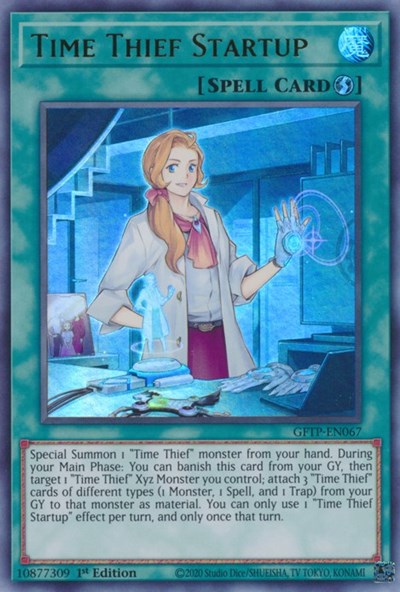Time Thief Startup (Ultra Rare) [GFTP-EN067-UR]